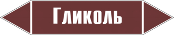 Маркировка трубопровода "гликоль" (пленка, 126х26 мм) - Маркировка трубопроводов - Маркировки трубопроводов "ЖИДКОСТЬ" - Магазин охраны труда ИЗО Стиль